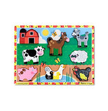 Melissa and Doug Kids Toy, Farm Chunky Puzzle