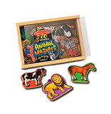 Melissa and Doug Toy, Magnetic Wooden Animals