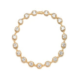 Best Selling Wedding or Pageant Necklace with Cushion Cut CZ 4069N