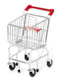 Melissa & Doug Shopping Cart Toy - Metal Grocery Wagon 4071