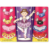 Melissa & Doug Ballerina Dress-Up Mix 'n Match Peg