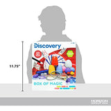 Discovery Box of Magic by Horizon Group USA, Great Stem Science Experiments, Over 50 Magic Tricks & Optical Illusions, Magic Wand & Instructions Included