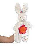 GUND Baby Flora The Bunny Activity Plush Blanket Lovey 11.5"