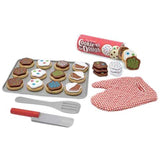 Melissa and Doug Wooden Playsets Bundle - Cutting Food Set with Slice and Bake Cookie Set - Ages 3 and Up - Imaginative Fun