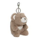 GUND Snuffles Teddy Bear Stuffed Animal Plush Keychain Taupe 5