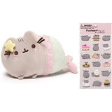 Pusheen Gund Mermaid 12" Stuffed Toy Plush with Puffy Sticker Book