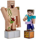 Minecraft Comic Maker Steve and Iron Golem 2-Pack