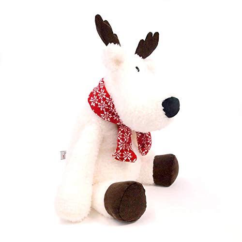 GUND Aspen Reindeer Holiday Stuffed Animal Plush, White, 18"