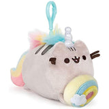 GUND 6059040 Pusheenicorn Donut Log Backpack Clip