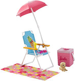 Barbie Beach Picnic Furniture & Accessory Set