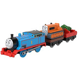 Thomas & Friends Thomas & Terence, battery-powered motorized toy train for preschool kids ages 3 years and up