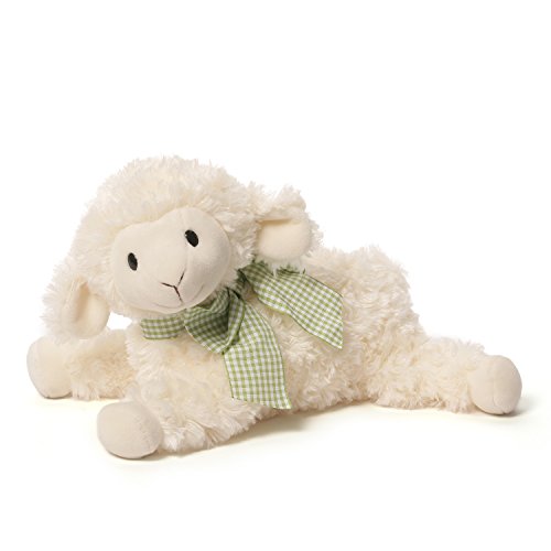 GUND Easter Wellington Lamb Plush Stuffed Animal, Cream, 10"