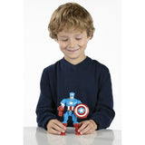 Marvel Super Hero Mashers Captain America Figure 6 inches