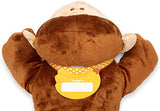 Melissa & Doug Cuddle Monkey Jumbo Plush Stuffed Animal with Activity Card