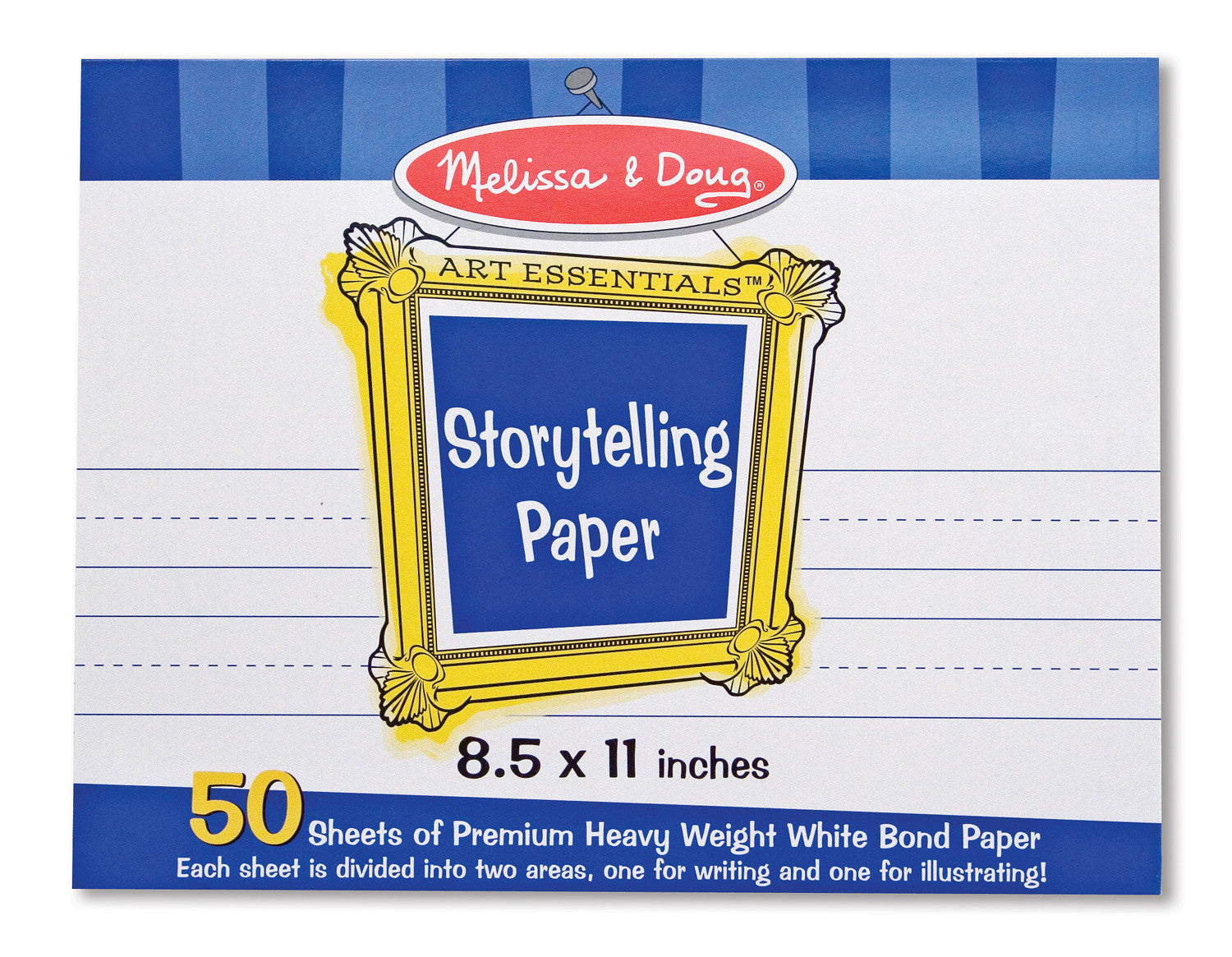 Melissa & Doug Storytelling Paper Pad (8.5"x11") 4103