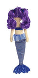 Aurora World Sea Sparkles Mermaid Plush, Pearl