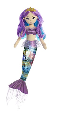 Aurora World Sea Sparkles Mermaid, Rainbow Violet