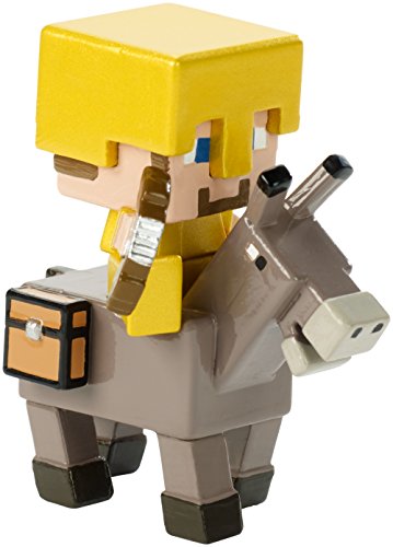 Minecraft Deluxe Steve on Donkey Figure