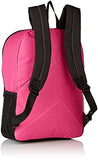Disney Girls' Descendants Backpack with Lunch Kit, Hot Pink/black, 16" X 12" X 5" - 9" X 7.5" X 3.5"