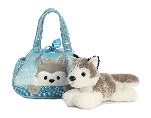 Aurora World Fancy Pals Pet Carrier, Peek-A-Boo Husky