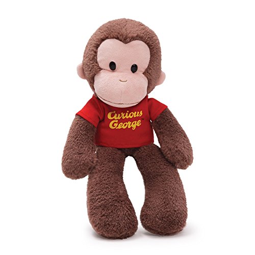 GUND Curious George Take Along Monkey Stuffed Animal Plush, 15"