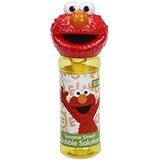 Little Kids 99925E Sesame Street Elmo 8oz Bubble Head with Wand - 4PC Set Novelty