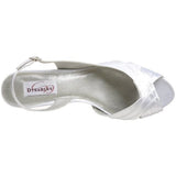 Dyeables Women's Nicky Sandal,White,8.5 XW US