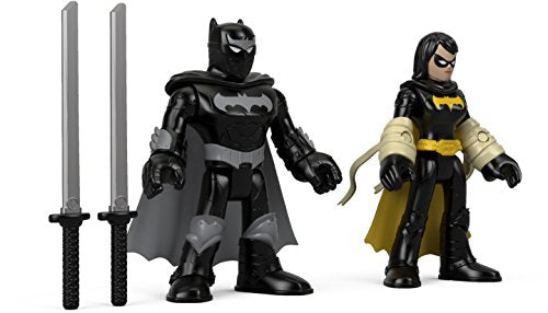 Fisher-Price Imaginext DC Super Friends, Black Bat & Ninja Batman