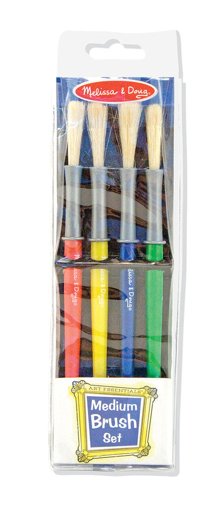 Melissa & Doug Medium Paint Brushes (set of 4)