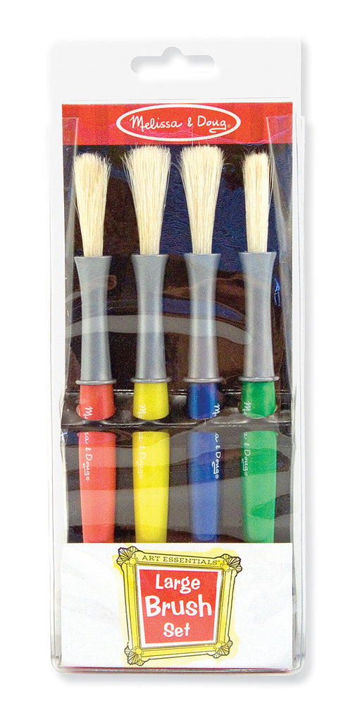 Melissa & Doug Large Paint Brushes (set of 4)