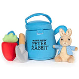 GUND Beatrix Potter Peter Rabbit Easter Basket Plush Playset, 5 Pieces, 6"
