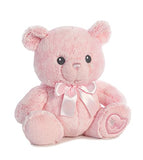 ebba Lil Girl Bear Plush, 10", Pink