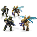Mega Construx Halo Spartans Vs Skirmishers construction Action Figure Sets with micro Building Toys for Kids (99 Pieces)