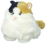 Aurora World Fat Cats Plush Toy Animal, Munchy Calico