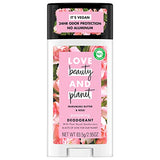 Love Beauty and Planet Deodorant, Murumuru Butter and Rose 2.95 oz