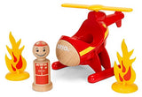 Brio Rescue Helicopter Preschool Toy