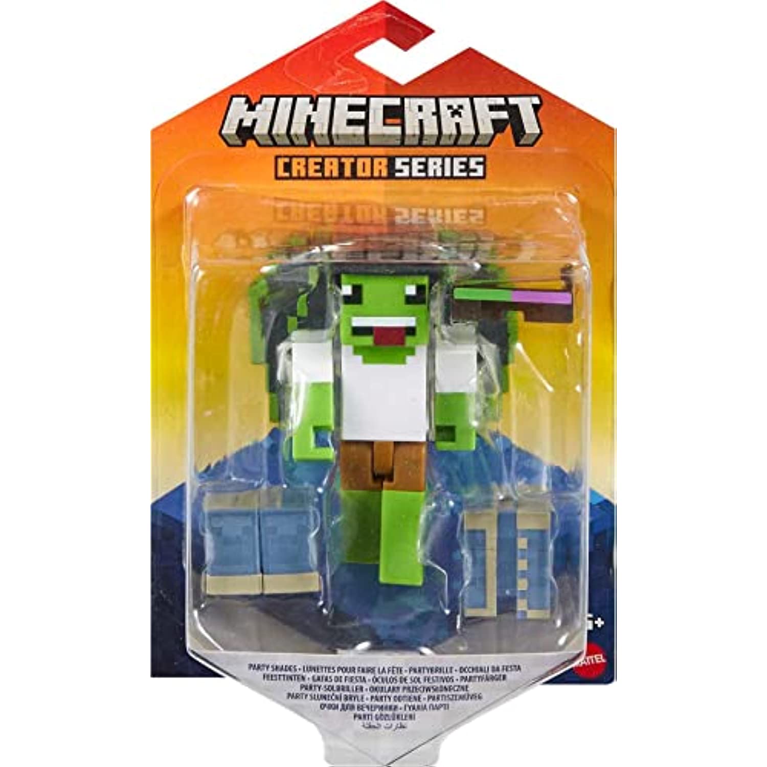 Minecraft Creator Series 3.25-in Action Figure (Party Shades) with Accessories