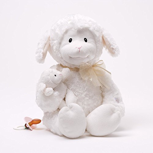 GUND Nursery Rhyme Time Lamb Animated Stuffed Animal Plush, White, 10"