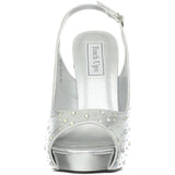Touch Ups Women's Brooke Pump,Silver Metallic,8.5 M US