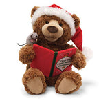 GUND Storytime Teddy Bear Animated Holiday Stuffed Animal Plush, 13"