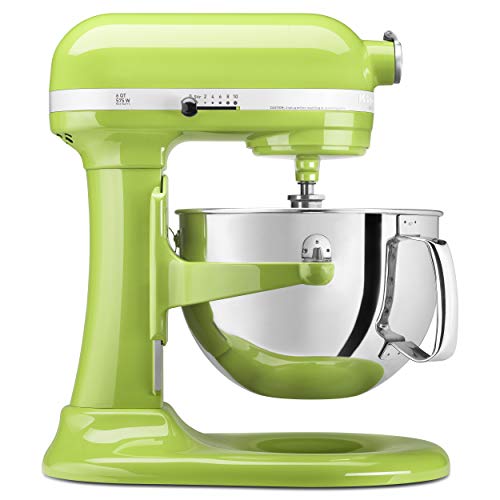 KitchenAid KP26M1XGA 6 Qt. Professional 600 Series Bowl-Lift Stand Mixer - Green Apple