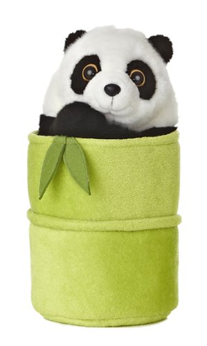 Aurora World Pop Up Panda 11" Plush Puppet