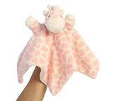 ebba Gigi Giraffe Blankee Plush, Pink