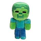 JINX Minecraft Baby Zombie Plush Stuffed Toy, Multi-Colored, 8.5" Tall