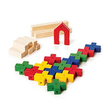 Guidecraft Texo Architecture Stem Educational Building Toy 65 - Piece Construction Set