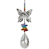 Woodstock Chimes CFZBU Rainbow Makers Crystal Fantasy Suncatcher, Nickel