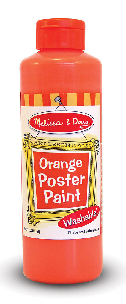 Melissa & Doug Orange Poster Paint (8 oz) 4138