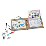 Melissa & Doug Natural Play: Play, Draw, Create Reusable Drawing & Magnet Kit  Ocean (42 Magnets, 5 Dry-Erase Markers)