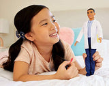 Barbie Ken Dentist Doll, Brunette, Wearing Professional Dental Coat, 2 Dental Toothbrush and Toothpaste Accessories