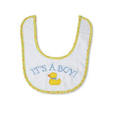 Melissa & Doug It's A Boy Bib for Lifelike Plush Stork Giant Standing Stuffed Animal (3+' Tall)